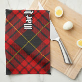 Clan MacQueen Tartan Theedoek (Quarter Fold)