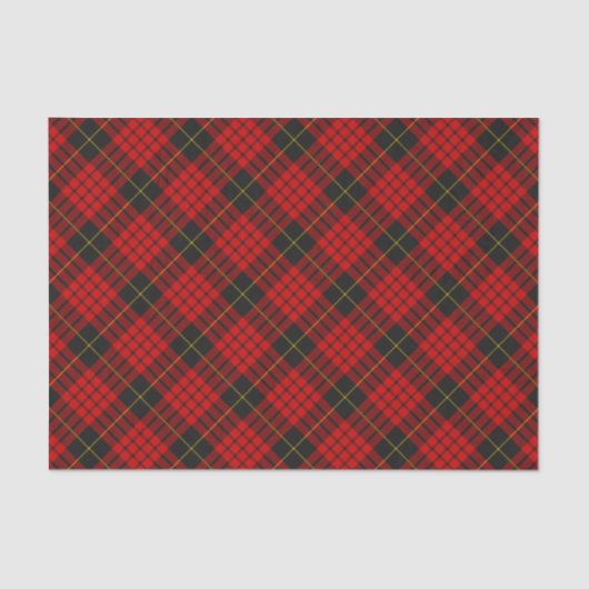 Clan MacQueen Tartan Tissuepapier (Voorkant)