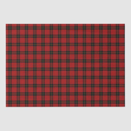 Clan MacQueen Tartan Tissuepapier (Voorkant)