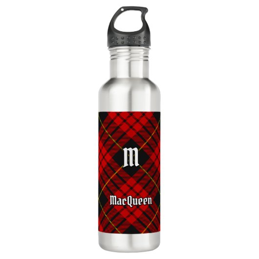 Clan MacQueen Tartan Waterfles (Voorkant)