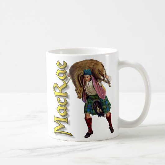 Clan MacRae Old Scotland Koffiemok (Rechts)