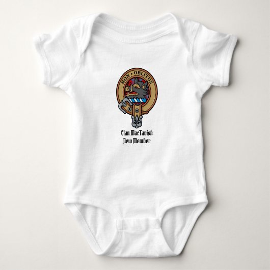 Clan MacTavish Crest Baby Bodysuit (Voorkant)