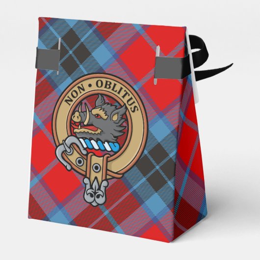 Clan MacTavish Crest Bedankdoosjes (Achterkant)