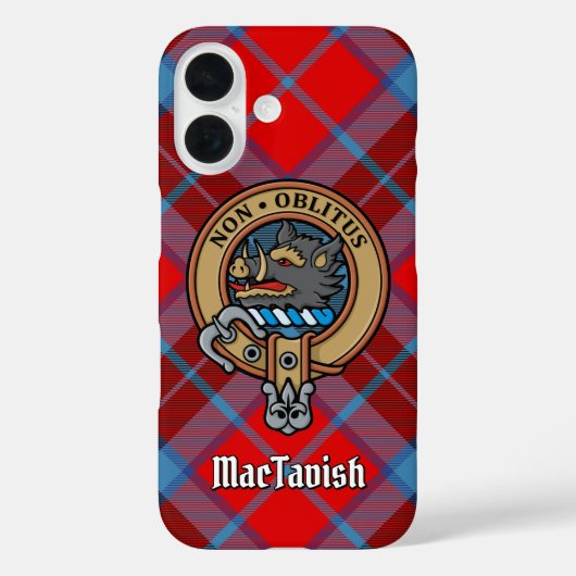 Clan MacTavish Crest Case-Mate iPhone Case (Achterkant)