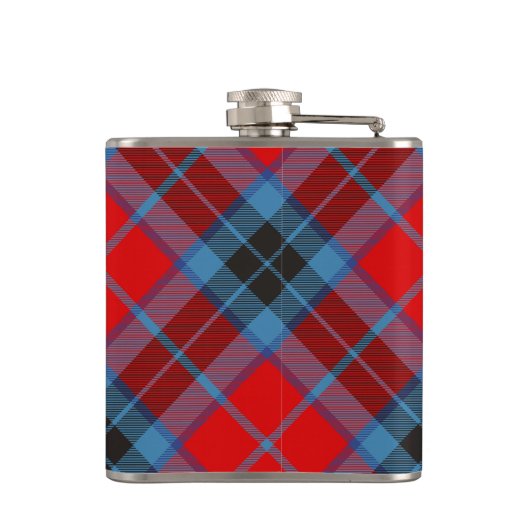 Clan MacTavish Crest Flask Heupfles (Achterkant)