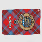 Clan MacTavish Crest Golfhanddoek (Horizontaal)
