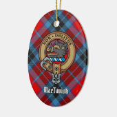 Clan MacTavish Crest keramische sieremens Keramisch Ornament (Links)