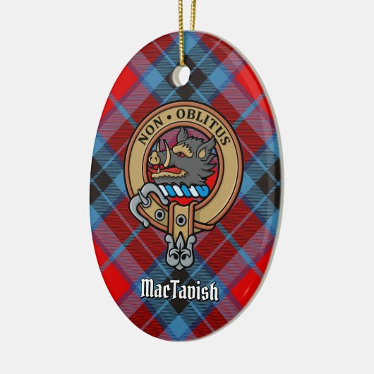 Clan MacTavish Crest keramische sieremens Keramisch Ornament (Links)