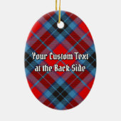 Clan MacTavish Crest keramische sieremens Keramisch Ornament (Achterkant)