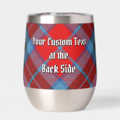 Clan MacTavish Crest over Tartan (Achterkant)