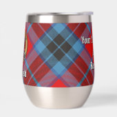 Clan MacTavish Crest over Tartan (Links)