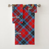 Clan MacTavish Crest over Tartan Bad Handdoek (Insitu)