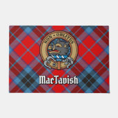 Clan MacTavish Crest over Tartan Deurmat (Voorkant)