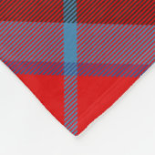Clan MacTavish Crest over Tartan Fleece Deken (Hoek)