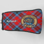 Clan MacTavish Crest over Tartan Golfheadcover (Voorkant)