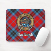Clan MacTavish Crest over Tartan Muismat (Met muis)