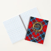 Clan MacTavish Crest over Tartan Notitieboek (Binnen)