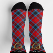 Clan MacTavish Crest over Tartan Socks Sokken (Top)