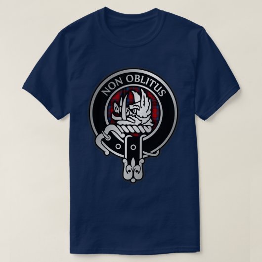 Clan MacTavish Crest Tartan 1 T-shirt (Design voorkant)