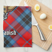 Clan MacTavish Crest Theedoek (Quarter Fold)