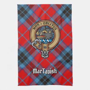 Clan MacTavish Crest Theedoek