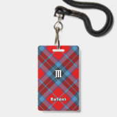 Clan MacTavish Tartan Badge (Voorkant met koord)