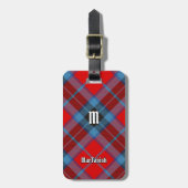 Clan MacTavish Tartan Bagagelabel (Voorkant verticaal)