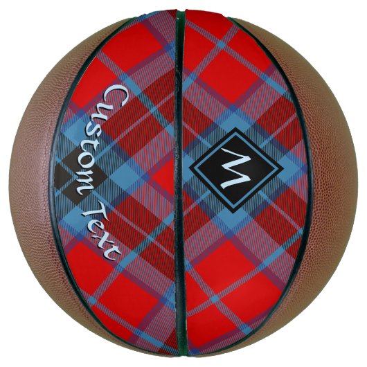 Clan MacTavish Tartan Basketbal (Verticaal)