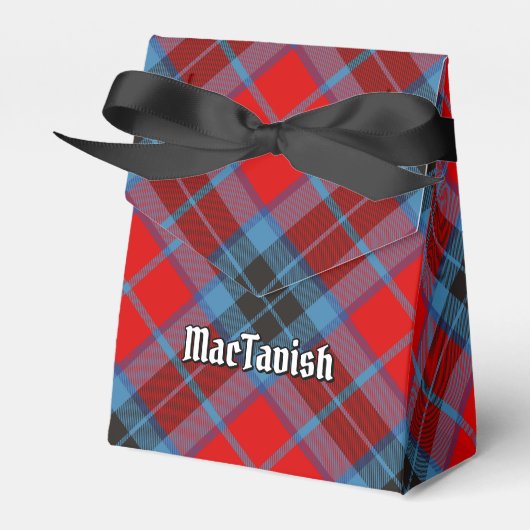 Clan MacTavish Tartan Bedankdoosjes (Voorkant Zijde)