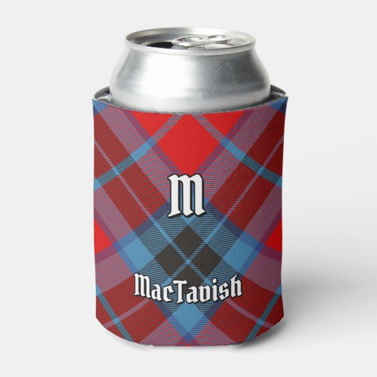 Clan MacTavish Tartan Blikjeskoeler (Blikje Voorkant)