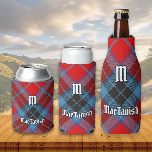 Clan MacTavish Tartan Blikjeskoeler