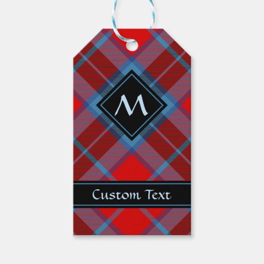 Clan MacTavish Tartan Cadeaulabel (Voorkant)