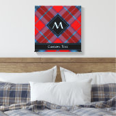 Clan MacTavish Tartan Canvas Afdruk (Insitu (Slaapkamer))