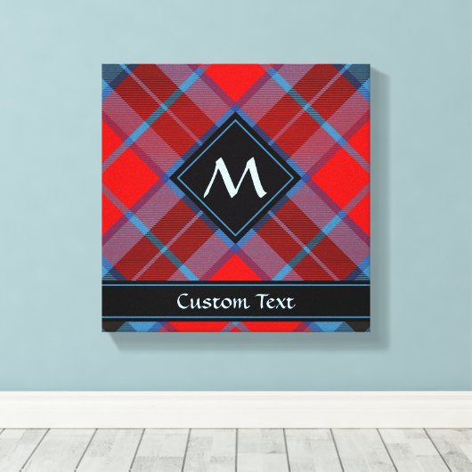 Clan MacTavish Tartan Canvas Afdruk (Insitu (Houten vloer))