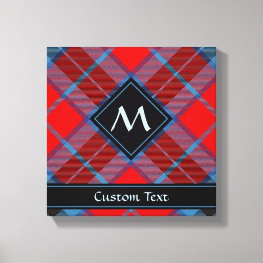 Clan MacTavish Tartan Canvas Afdruk (Voorkant)