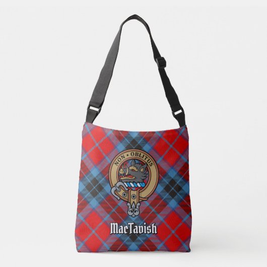 Clan MacTavish Tartan Crossbody Tas (Voorkant)
