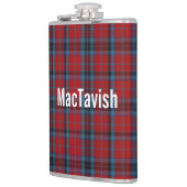 Clan MacTavish Tartan Custom Heupfles (Links)