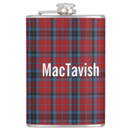 Clan MacTavish Tartan Custom Heupfles