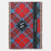 Clan MacTavish Tartan Deken (Voorkant Verticaal)