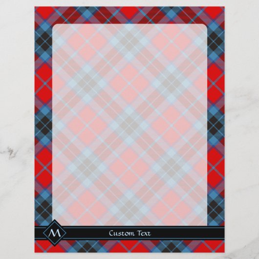 Clan MacTavish Tartan Flyer (Voorkant)