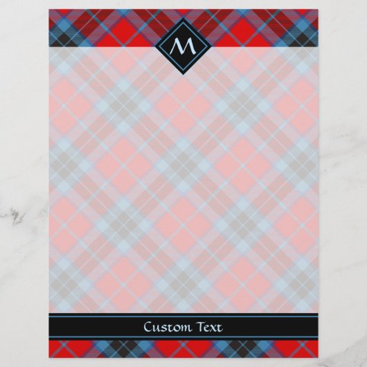 Clan MacTavish Tartan Flyer (Achterkant)