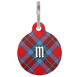 Clan MacTavish Tartan Huisdierpenning