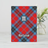 Clan MacTavish Tartan Kaart (Staand voorkant)
