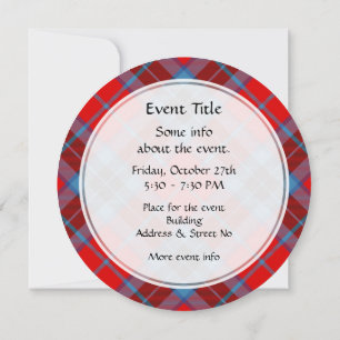 Clan MacTavish Tartan Kaart