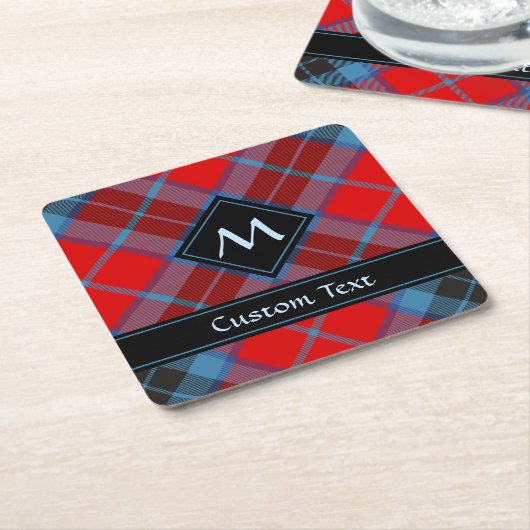 Clan MacTavish Tartan Kartonnen Onderzetters (Schuin)