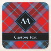 Clan MacTavish Tartan Kartonnen Onderzetters (Voorkant)