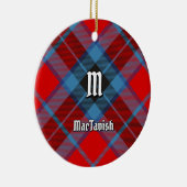 Clan MacTavish Tartan Keramisch Ornament (Rechts)