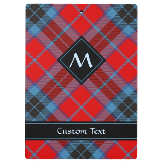 Clan MacTavish Tartan Klembord (Achterkant)