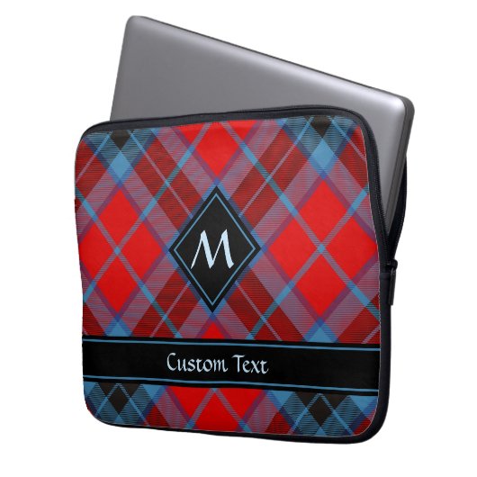 Clan MacTavish Tartan Laptop Sleeve (Voorkant Links)
