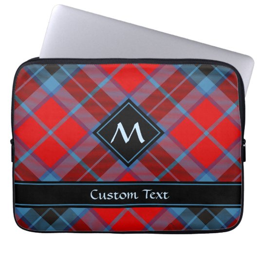 Clan MacTavish Tartan Laptop Sleeve (Voorkant)